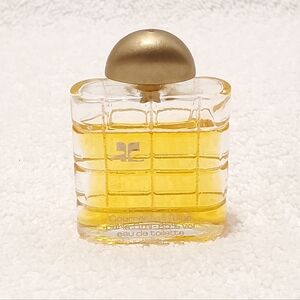 Vintage Courreges in Blue Women's Mini Size Splash Perfume 0.16 oz Bottle